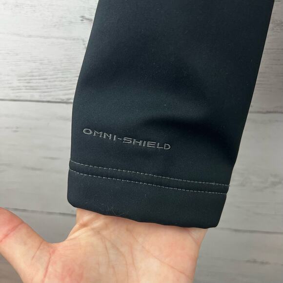 Columbia Black Long Sleeve Full Zip Jacket Size S - Picture 10 of 11